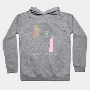 Woman face Hoodie